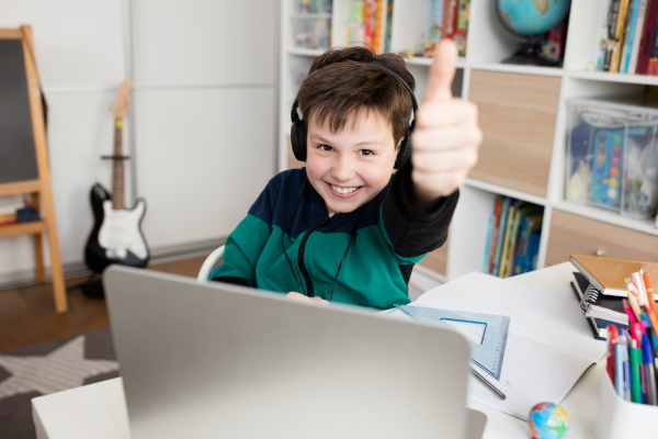 Building Connections Thumbs up