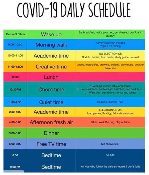 Covid19_Schedule