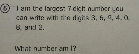 This image shows the file the student uploaded to Learning Coach. It is a photo of a math riddle.